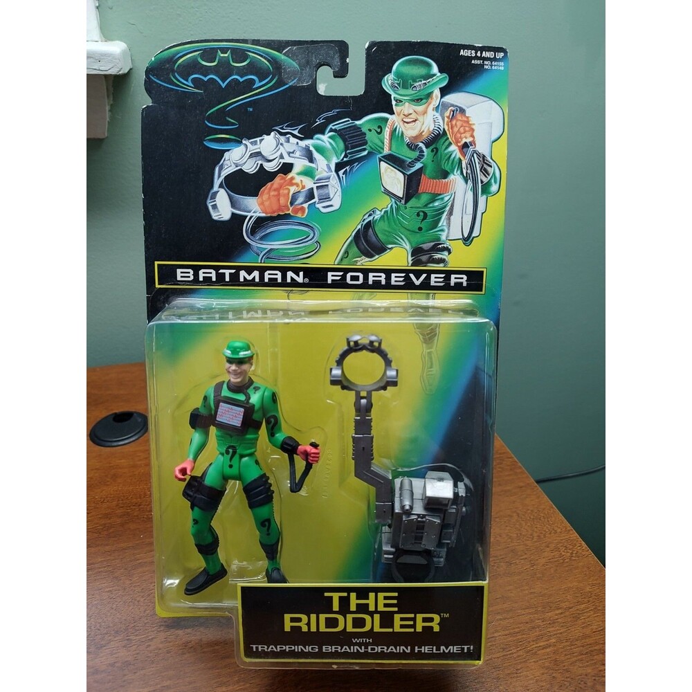 Vintage 1995 Kenner Batman Forever THE RIDDLER Action Figure Original Packaging
